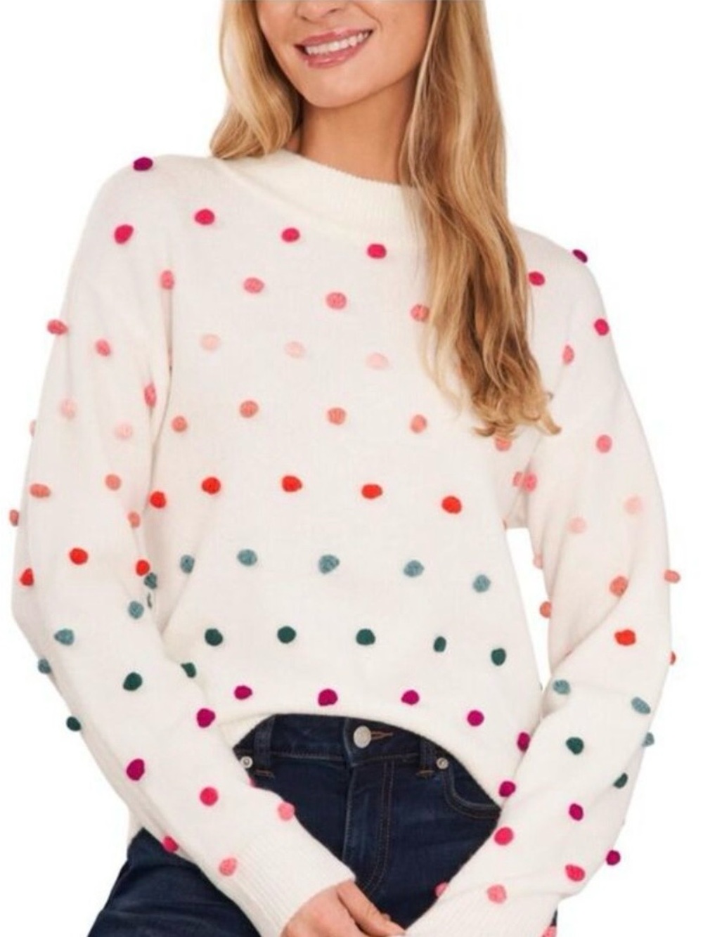 Cece Pom Pom sweater #E